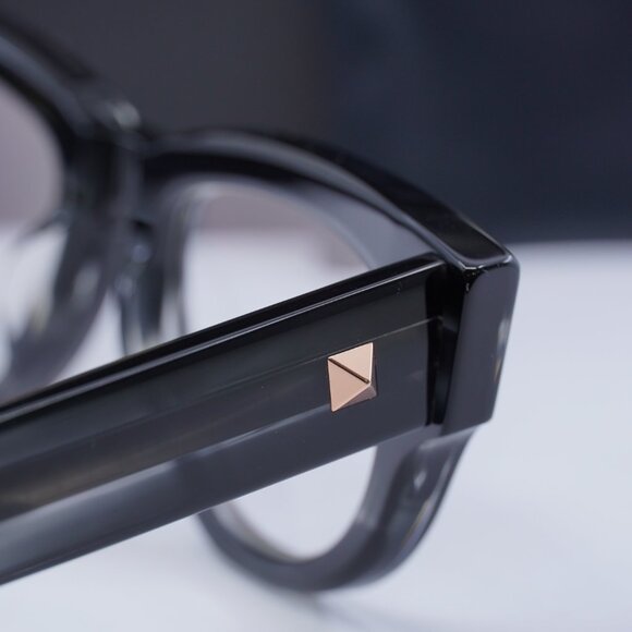 Valentino V-ESSENTIAL - III VLX-125A Square Eyeglasses - Black Swirl 52mm - Picture 5 of 9